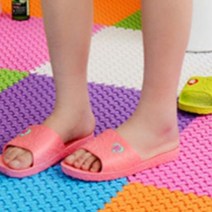 화장실매트/조립매트/욕실매트/발매트/논슬립/퍼즐매트/바닥/욕실패드/미끄럼 방지 욕실매트, 핑크