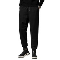 구스패딩바지 우모복 우모바지 방한바지 남성 화이트 오리 다운 바지 겨울 남성 블랙 두꺼운 따뜻한 운동복 바지 남자 야외 조깅 열 캐주얼 방풍 바지