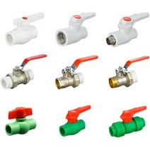 슬루스밸브 OSY밸브 흐름 제어 게이트 정원 스위치, 32(1인치) 곡선 핸들 구리 코어 볼 밸브