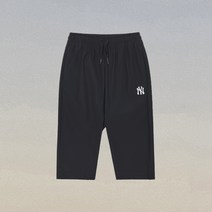 엠엘비 키즈 베이직 트리코트 7부 반바지 뉴욕양키스 블랙 7ASM00223-50BKS