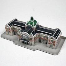 MDG2921 3D입체퍼즐 - 한국 철도의 중심 서울역 (건축물)(우드락모형) 우드락퍼즐/3d입체퍼즐/입체퍼즐/입체모형, 1개