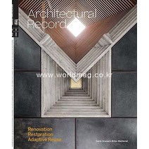당일발송 Architectural Record Usa 2022년2월호 미국 건축잡지 아키텍처럴 레코드 Renovation Restoration Usa2022년2월호