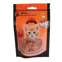 캣몽 치킨 슬라이스 40g 고양이간식 영양 육, 1개