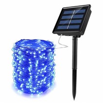 태양광 LED 카페 매장 야외장식 인테리어 조명 와이어전구 22M 간접 데코 벽조명 행사 야광 점멸 시선집중 텐트꾸미기 천장 나무 램프 등 연말 눈에띄는 실내 파티 파티용품 가게