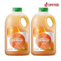 스위트컵 오렌지 농축액 1.8kg, 2개