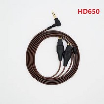 3.5mm 헤드폰 업그레이드 교체 케이블 분리형 MMCX IE40PRO IM 2Pin0.78 HD650 QDC IE80 Shure SE215 에 사, 07 HD650, 07 HD650