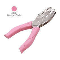 핸들 구멍 펀치 1.5MM/3MM/5.5MM/5MM/6MM 종이 펀처 DIY 느슨한 잎 커터 스크랩북 도구에 대한 단일 375ea07, 1, 02 3mm medium circle