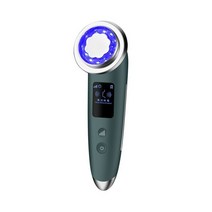 CkeyiN 페이스 리프팅 마사지 RF EMS LED 광자 가열 진동 뷰티 머신 페이셜 클리너 영양 수입 아이 케어 50, MR554L