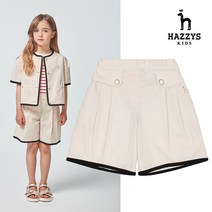 [헤지스키즈] HTM12PS53M BG 아동 여아 쿨피스 시어서커 팬츠 반바지 초등 선물 딜