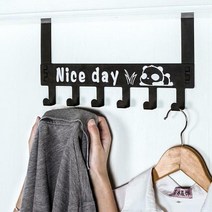 좋은날 옷걸이 도어후크 블랙 방문걸이 도어행거 추천 파는곳, 상세페이지 참조, 상세페이지 참조