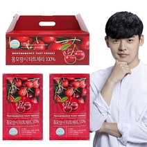 신선맘 몽모랑시 타트체리 100% 70ml 30팩 2.1L 최상급 제품, 2박스