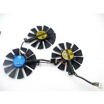 87MM T129215SU 그래픽 카드 ASUS STRIX GTX 1060 1070 1080 1070Ti 1080Ti 980Ti R9 0X 0 RX 480 580, [04] 딥 블루
