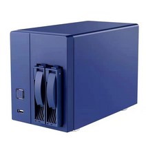 NAS 서버 NS-202 2 베이 NFS 네트워크 클라우드 수납함 디스크 스테이션 RAID USB3.0 2.5GbE 최대 36 TB, 01 아무도