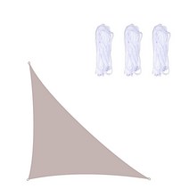 옥스포드 썬쉐이드 방수그늘막 타프 카페 옥상 햇빛가림막, [GJ_01_05] 그늘막_오트밀_3X3X3