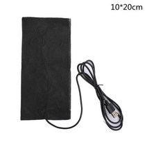 1인용 전기장판 전기요 온도조절기1pc 탄소 섬유 usb 온도 제어 따뜻한 난방 패드 3 기어 diy 열, 스위치 없음