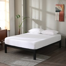 지누스 퀵스냅 침대 프레임 블랙 (슈퍼싱글), 블랙/슈퍼싱글