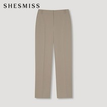 SHESMISS_02 [쉬즈미스] 슬림 스트레이트 슬랙스_SWSSLM31010_DB