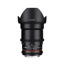 니콘(FX) 카메라용 삼양 SYDS35MN VDSLR II 35mm T1.5 광각 시네 렌즈, Nikon FX