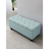 벤치 소파 평상 원목 4인용 긴소파 거실 현관, 길이40폭40높이45cm수납, 베이지스크래치방지