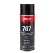 오공 707 다용도 접착제 강력 스프레이 450ml 본드, 19개