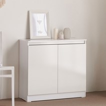 케어퍼니처 타니아 신발 수납장 슬림장 아파트 인테리어 다용도 틈새 슬림 좁은 현관 신발장 800, 화이트