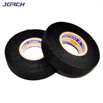 Tesa Coroplast 케이블 하네스 배선 직기용 접착 천 테이프 너비 9/15/19/25/32MM 길이 15m, 01 Black, 25mm