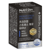 뉴트리딘 프리미엄 스트레스 제로 테아닌, 60정, 6개