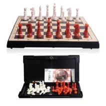 명인랜드 서양식 보드게임 두뇌발달 자석식 소형체스판 교육 놀거리 교실