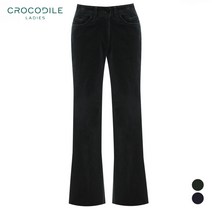 [크로커다일레이디]CL9WPT212_세미부츠 뒷로고 팬츠