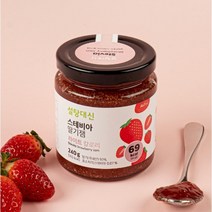 설탕대신 스테비아 딸기잼 240g 저칼로리 천연설탕, 3개