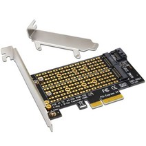 H1111Z 카드 추가 pcie-m2 M.2 어댑터 SATA SSD PCIE 어댑터 NVME M2 m2-sata PCI-E M 키 + B, Black