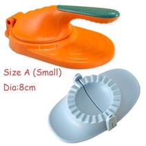 주방 도구 만두 메이커 DIY 키트 래퍼 프레스 수동 노동 절약 라비올리 엠바나다스 반죽 피부 몰더 기, 11 Size A orange plus