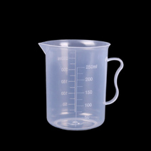 27리빙 튼튼한 플라스틱 비커, 250ml 10개