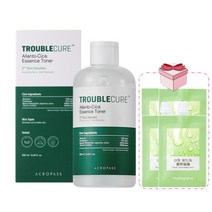 아크로패스 트러블큐어 알란토 시카 에센스 토너 250ml+클렌징폼 60ml(15ml 4개)증정, 250ml