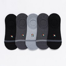 AP5163 아놀드파마 남성 부클사 풋커버 덧신 양말 5족