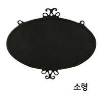 카페 레스토랑 업소 인테리어 소품 타원 간판대 소형, AYMK_ 본상품선택