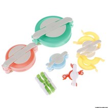 뜨개질 바늘 실 손 수공구 6PCS Pompom Maker 필수 Pom-pom 제조 업체 Fluff Ball Weaver Needle Craft DIY, [01] 6pcs
