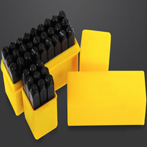 금속 스템프 가죽각인 알파벳 도장 금속 스탬프 사이즈5mm 매탈스템프 숫자9종/알파벳27종, 메탈스템프(알파벳27종)