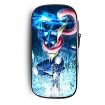 BLACKK7 포켓몬스터 피카츄 지우 개굴닌자 필통 팬슬케이스, D