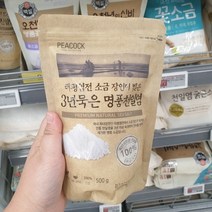 피코크 명품 천일염 500g, 1개, 단품