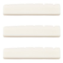 승마용품 3X 기타 기타 브리지 아이보리 본 본 너트 안장 어쿠스틱 브리지 안장, 초록