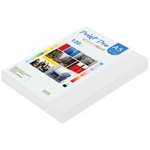 종이문화 프린트프로 칼라복사지 A5 120g No.30 스노우화이트 160매