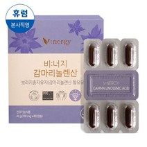 비너지 감마리놀렌산 1박스 보라지유감마리놀렌산 보라지꽃, 없음