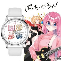 봇치더락 애니메이션시계 BOCCHI THE ROCK 선물, 03 화이트