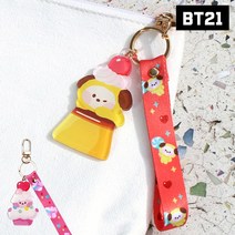 BT21 열쇠고리 키링 가방고리 다이어리 에어팟 지갑, TATA