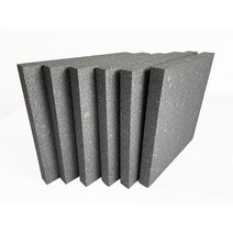 초고밀도 회색 압축 스티로폼 1호 두께 20mm 부터 600mm 까지 가로세로 600x900mm, 1개, 60mm