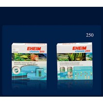 수족관여과 EHEIM-클래식 필터 배럴 면 고급 화이트 코튼 블랙 생화학 250/350/600, 01 blue 250