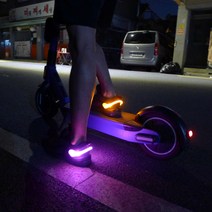 더플렉스 LED멀티클립 야간러닝 캠핑 스트링가드 라이딩 암밴드 라이트 LED 안전 후미등 신발클립 배달알바인기템, 핑크