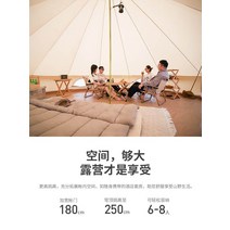 티피텐트 캠핑텐트 야외 유르트 텐트 탐색기 캠핑 용품 장비 면화 인도 피라미드 두꺼운 방수, [04] 4-5인용 면 유르트 + 테이블과 의자 패키지