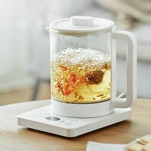 출산축하선물 Olayks 1 5L 주전자 다기능 온도 감성캠핑 여행용라면 국민분유, WHITE